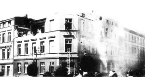 Gro&szlig;e Paulstra&szlig;e 1940 nach dem Bombenangriff